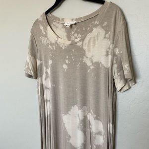Böhme acid wash Tshirt dress
